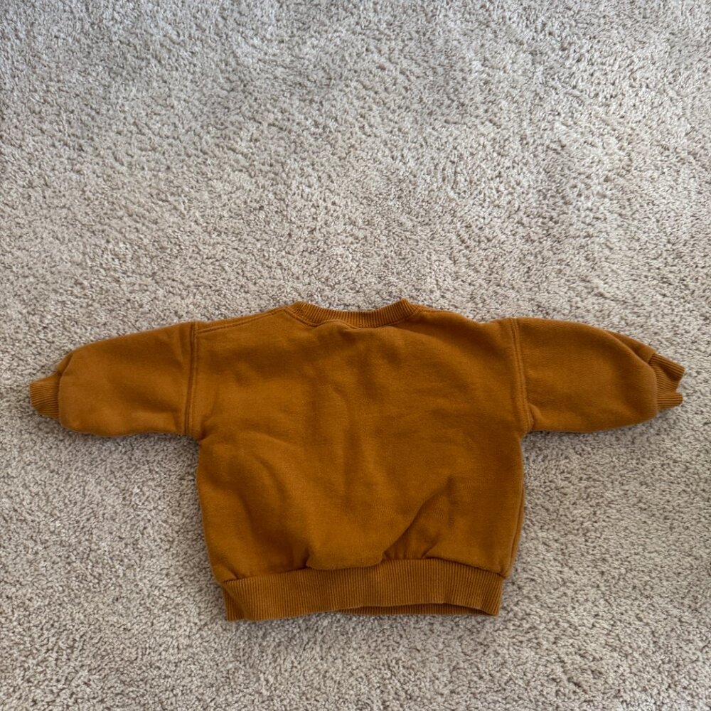 Zara Baby Sweatshirt | 6–9 Months | Hobbes + Character Print - Picture 3 of 3